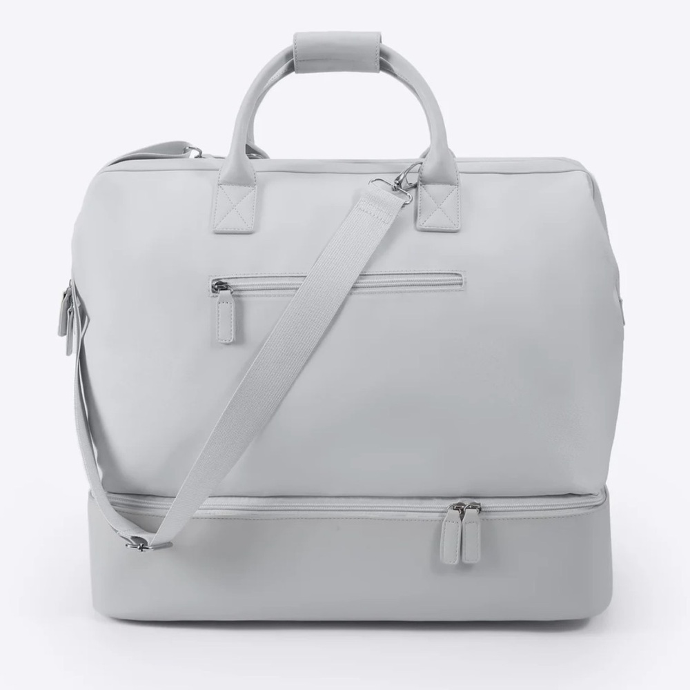 Nobl Silver Weekender Bag
